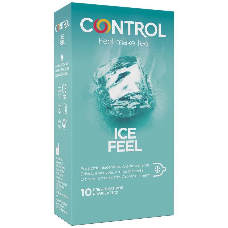 Control Ice Feel — préservatifs effet fraîcheur, 10 unités — vue 1