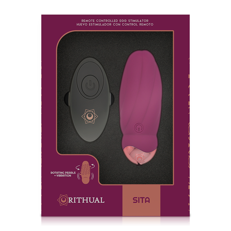 Rithual – Sita egg télécommande rotation des billes + vibration – vue produit 5