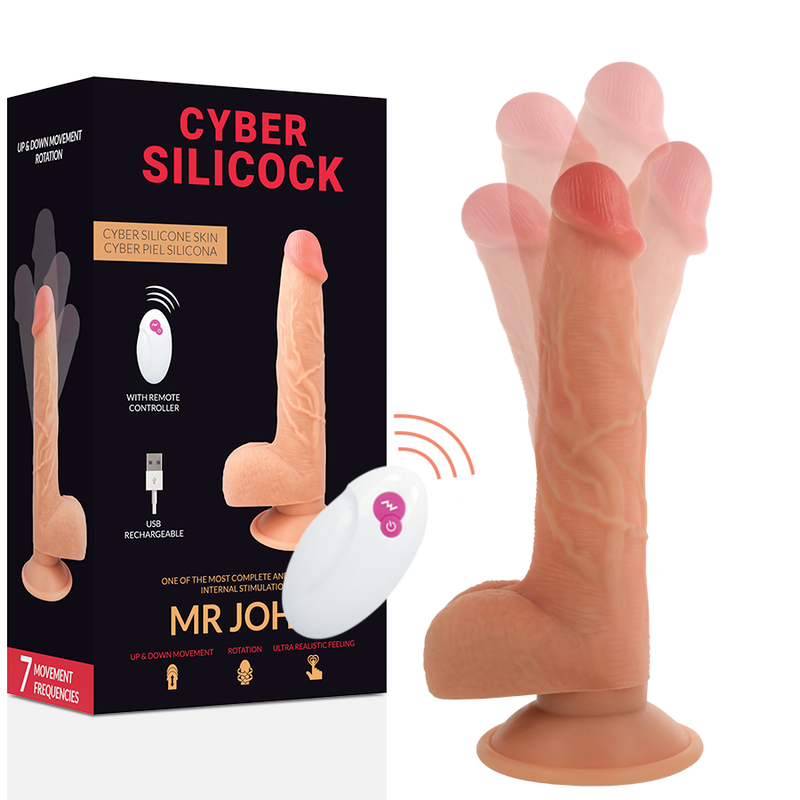 Cyber Silicock Mr John – Modèle réaliste télécommandé – vue produit 1