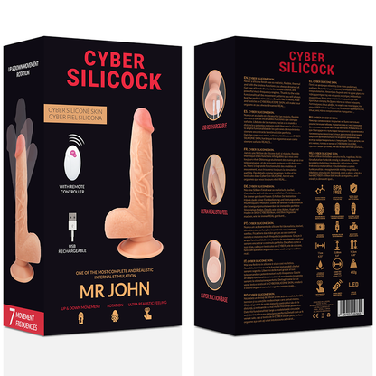 Cyber Silicock Mr John – Modèle réaliste télécommandé – vue produit 7