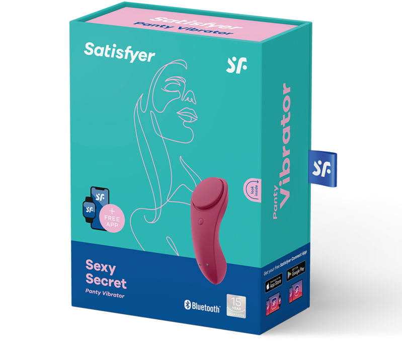 Satisfyer Sexy Secret – Stimulateur connecté pour culotte – vue produit 2