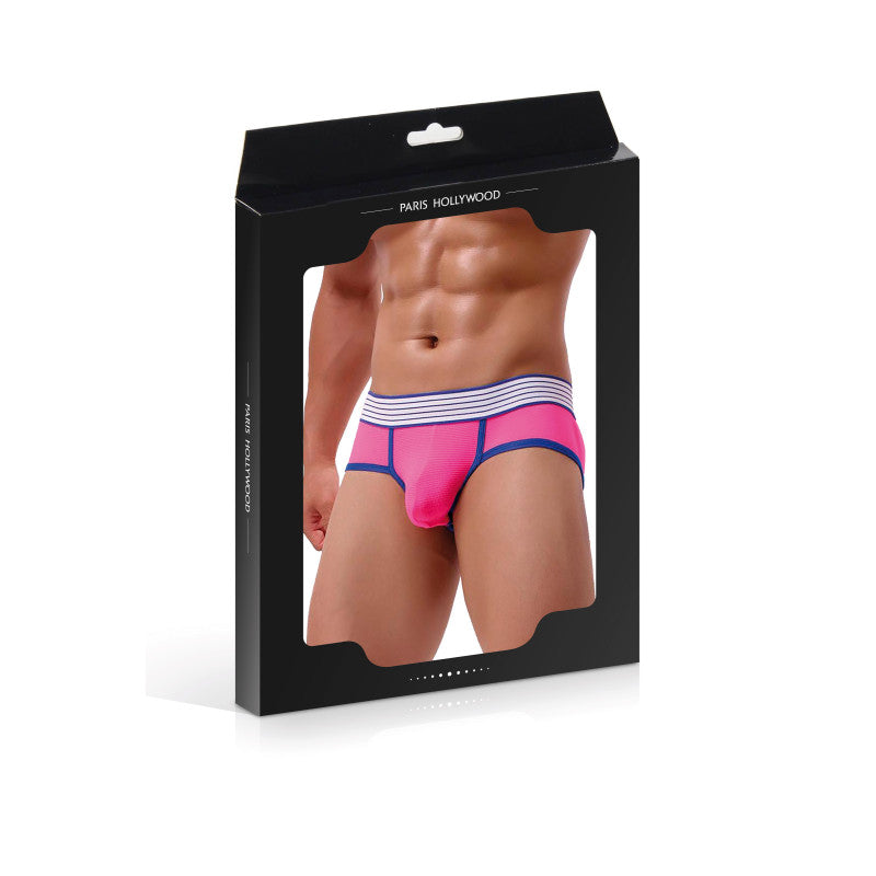 Paris Hollywood M116 – Jockstrap homme en fine résille, large ceinture – photo 4
