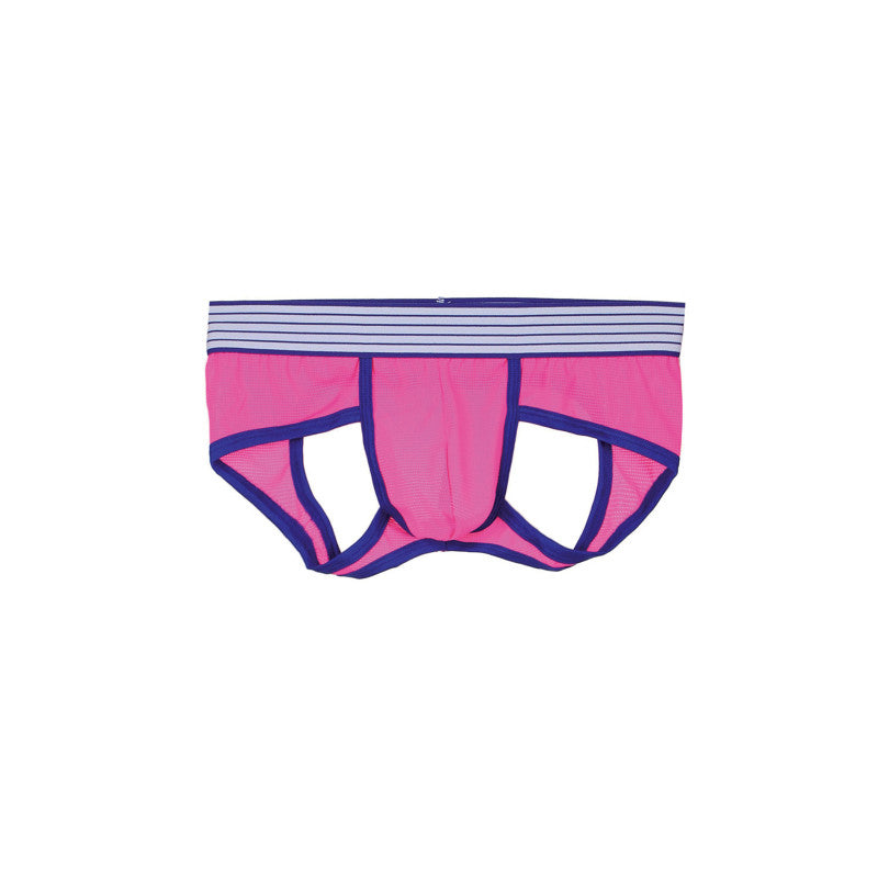 Paris Hollywood M116 – Jockstrap homme en fine résille, large ceinture – photo 5