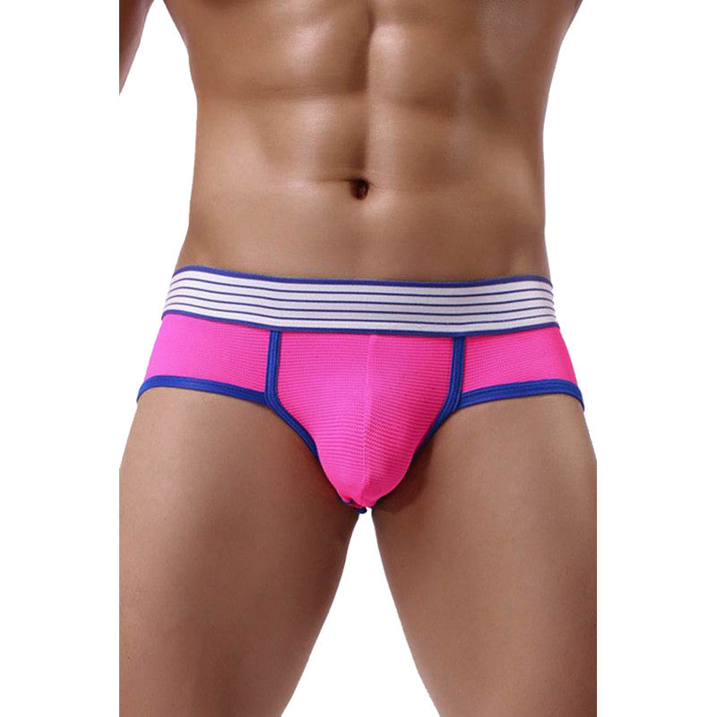 Paris Hollywood M116 – Jockstrap homme en fine résille, large ceinture – photo 2