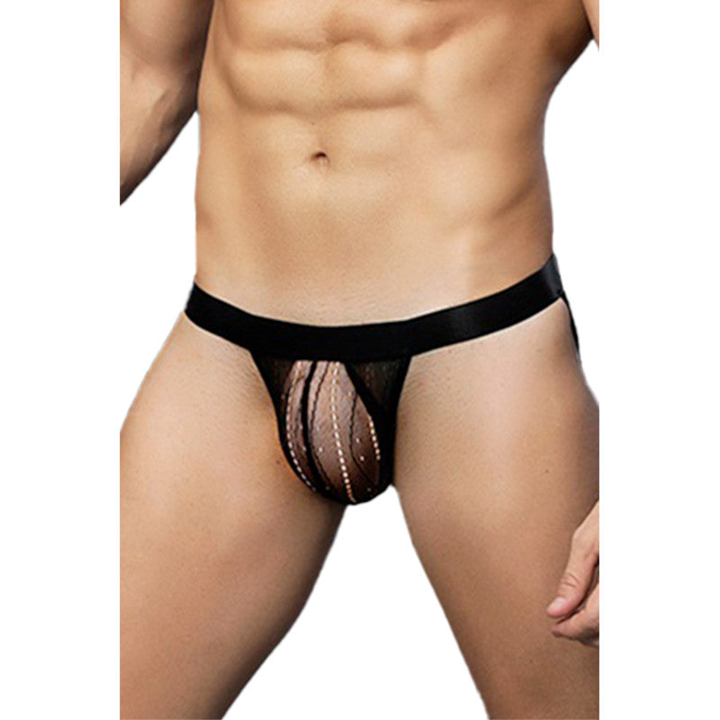 Paris Hollywood – Jockstrap homme transparent à découpes – photo 2