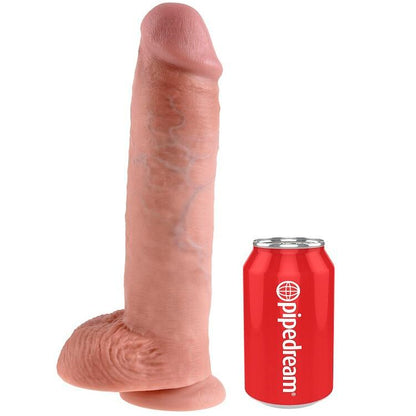 King Cock PD5510 — Gode réaliste avec boules 28 cm — image 1