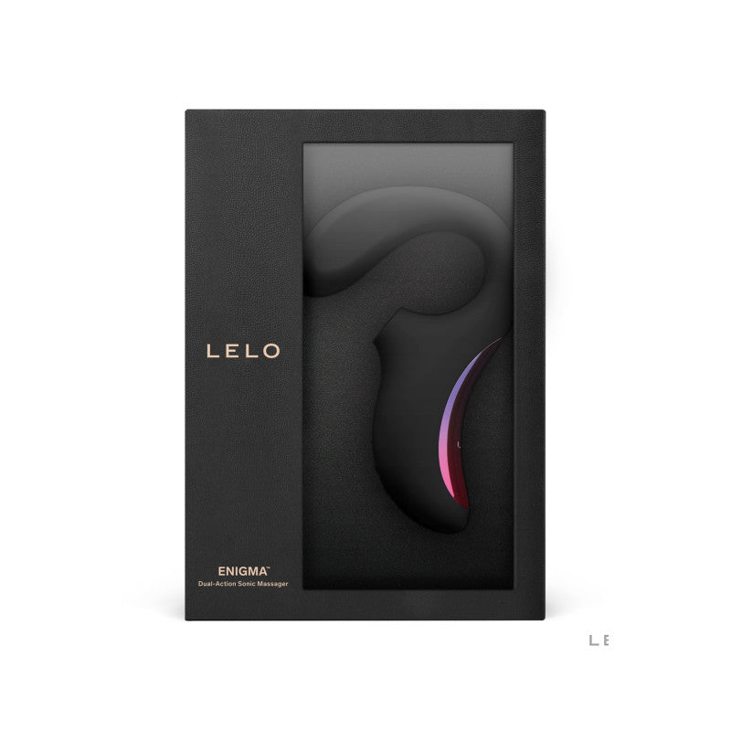 Lelo Enigma – Stimulateur double sans contact et point G, noir – photo 2