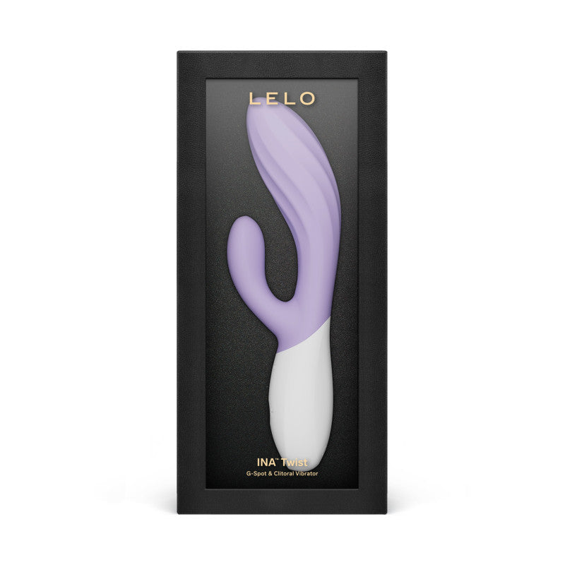 LELO INA Twist – Vibromasseur rabbit point G connecté, nervures sensorielles – photo 9