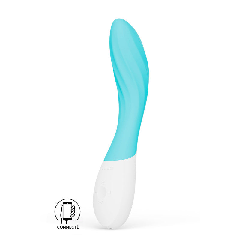 LELO MONA Twist – Vibromasseur point G connecté, nervures sensorielles – photo 1