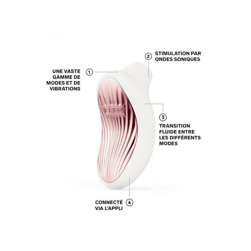 Lelo Sona 3 – Stimulateur clitoridien sonique connecté en silicone – photo 10