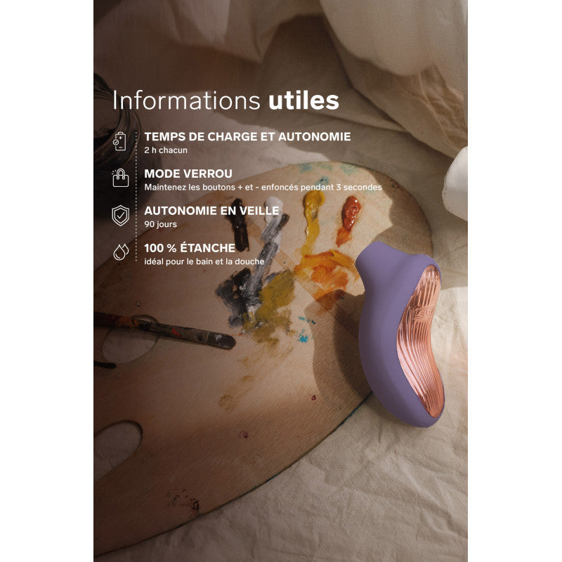 Lelo Sona 3 – Stimulateur clitoridien sonique connecté en silicone – photo 6