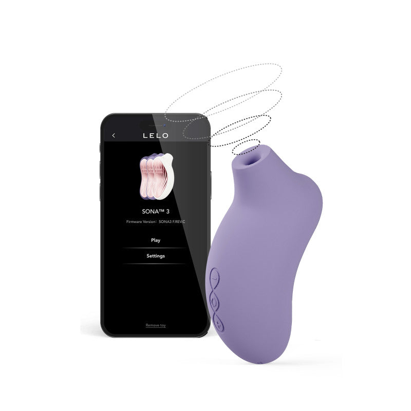 Lelo Sona 3 – Stimulateur clitoridien sonique connecté en silicone – photo 1