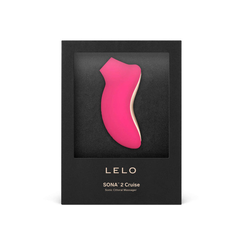 Lelo Sona Cruise 2 – Stimulateur clitoridien sans contact cerise, 12 programmes – photo 2