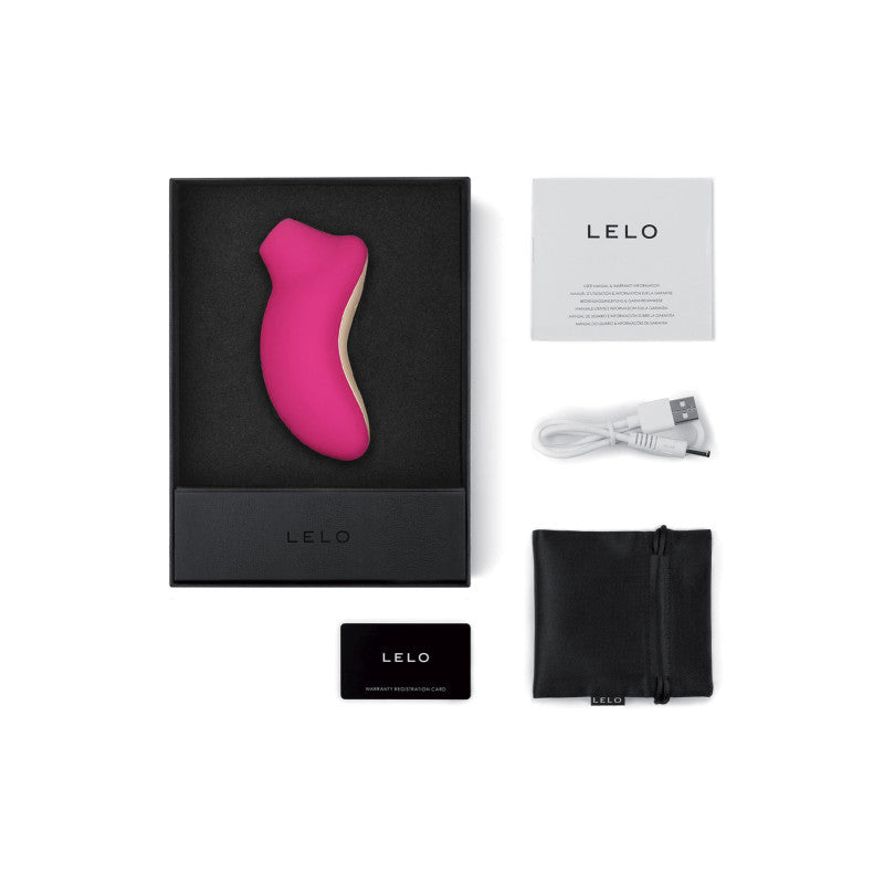 Lelo Sona Cruise 2 – Stimulateur clitoridien sans contact cerise, 12 programmes – photo 4