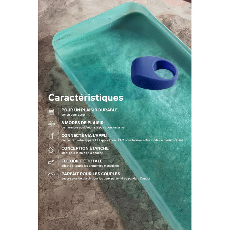 Lelo Tor 3 – Cockring vibrant connecté – photo 10