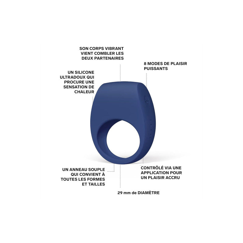Lelo Tor 3 – Cockring vibrant connecté – photo 8