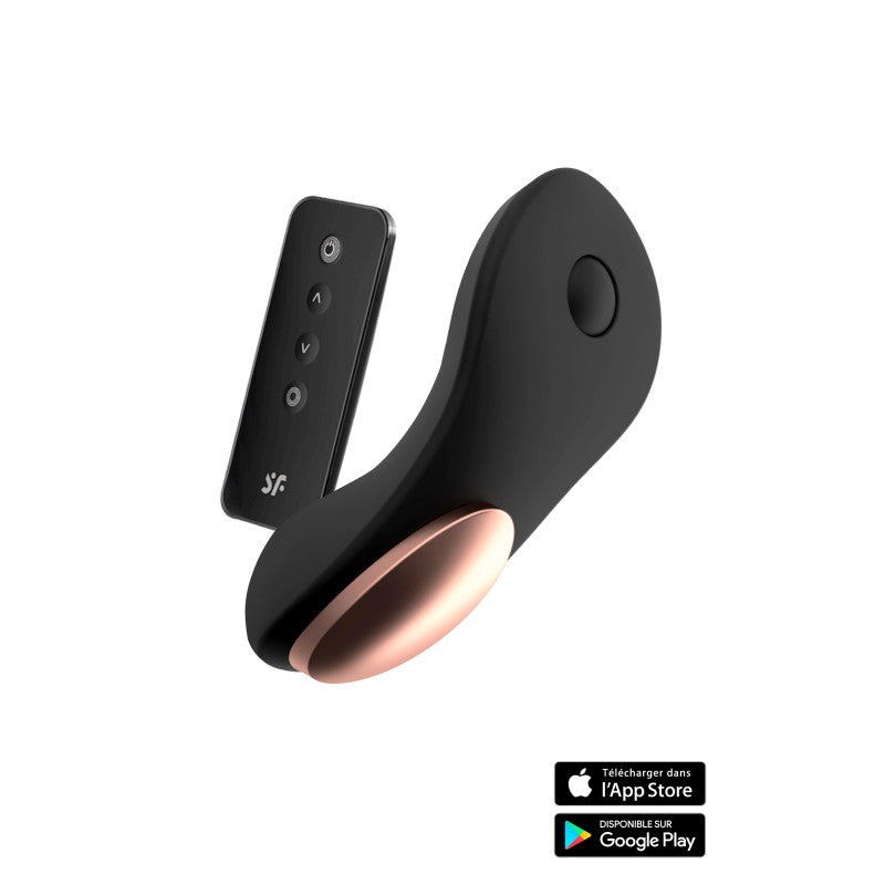 Satisfyer Little Secret – Stimulateur pour culotte, télécommande et appli – photo 1