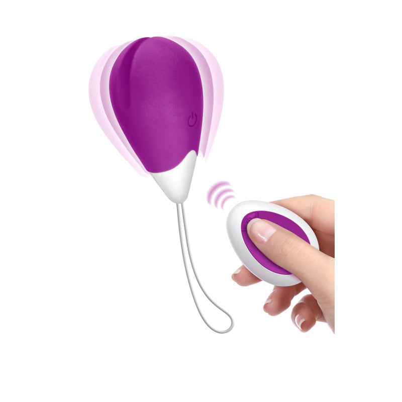 Yoba Love Egg 2 – Œuf vibrant télécommandé violet, 10 vitesses – photo 1