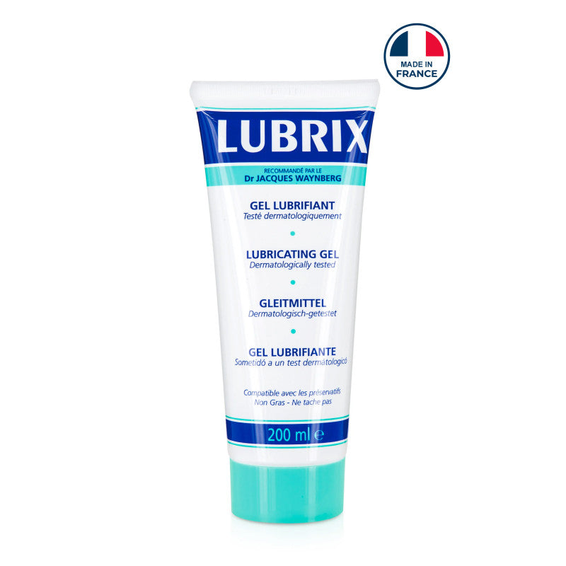 Lubrix – Lubrifiant à base d’eau pour usage quotidien, 200 ml – photo 1