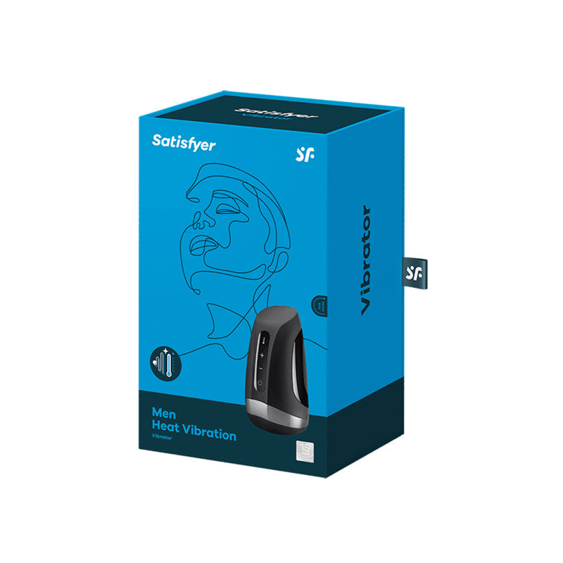 Satisfyer Men Heat Vibration – Masturbateur chauffant, 14 programmes – photo 2