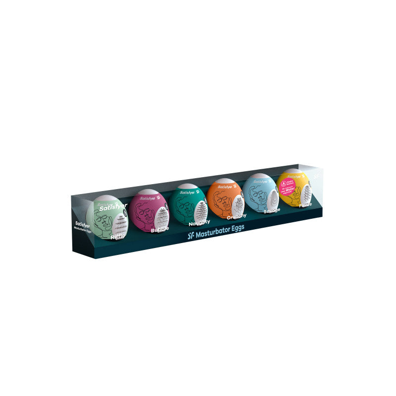 Satisfyer Egg Panache – Lot de 6 œufs masturbateurs – photo 1