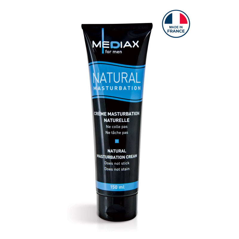 Mediax for Men Natural – Crème de masturbation nature, 150 ml – photo 1