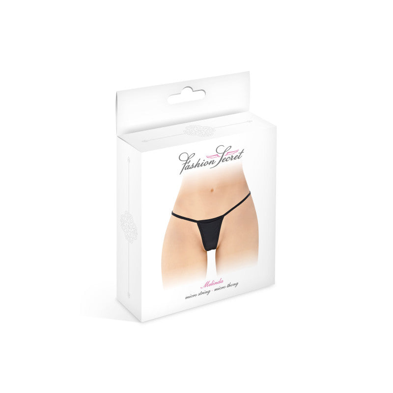 Fashion Secret Melinda – Micro string transparent, simple ficelle au dos – photo 3