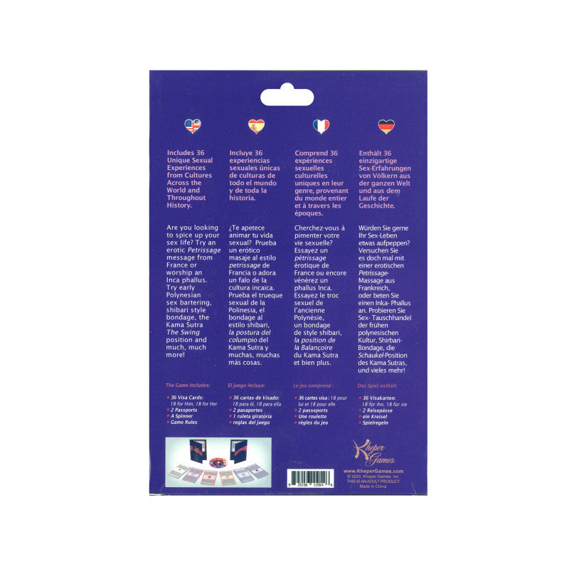 Kheper Games Mini Sex Around the World – Jeu érotique de voyage – photo 3