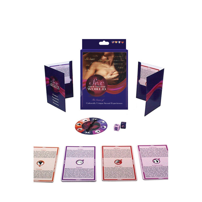 Kheper Games Mini Sex Around the World – Jeu érotique de voyage – photo 1