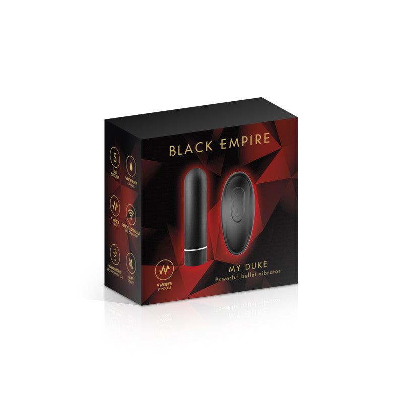 Black Empire My Duke – Mini vibromasseur télécommandé, 9 programmes – photo 2