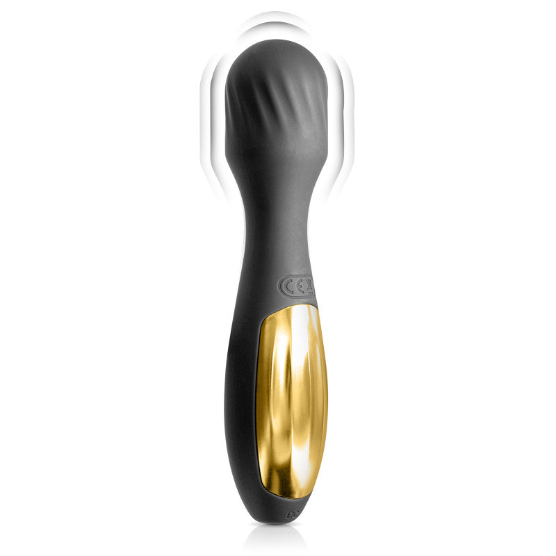 Black Empire My Sultana – Vibromasseur wand 17,5 cm, noir et doré – photo 1