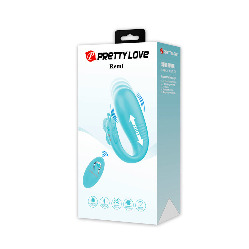Pretty Love Remi – Œuf vibrant va-et-vient télécommandé – photo 2