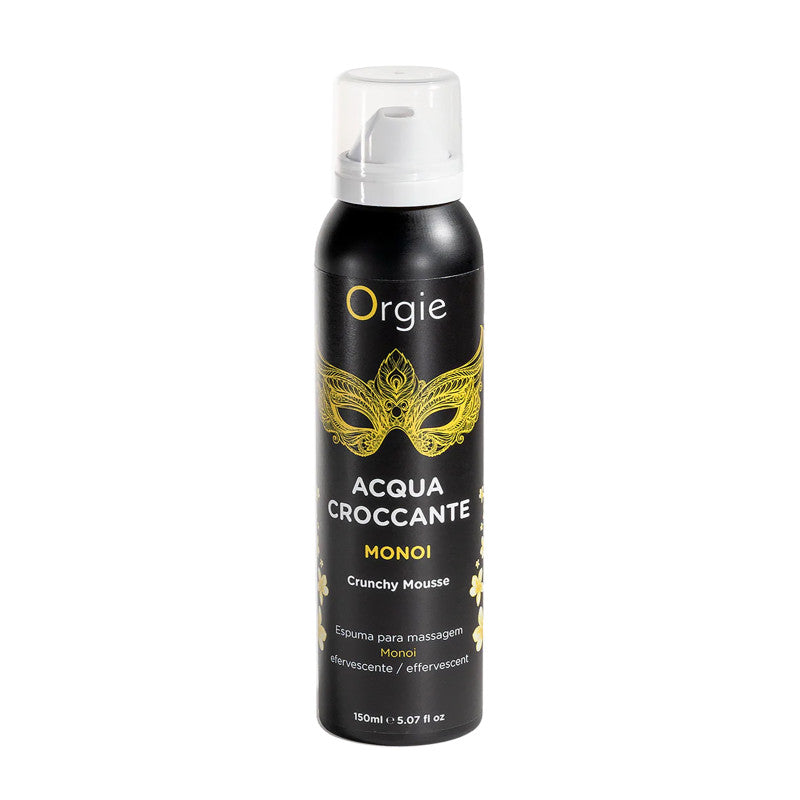 Orgie Acqua Croccante – Mousse de massage crépitante, parfum monoï, 150 ml – photo 1