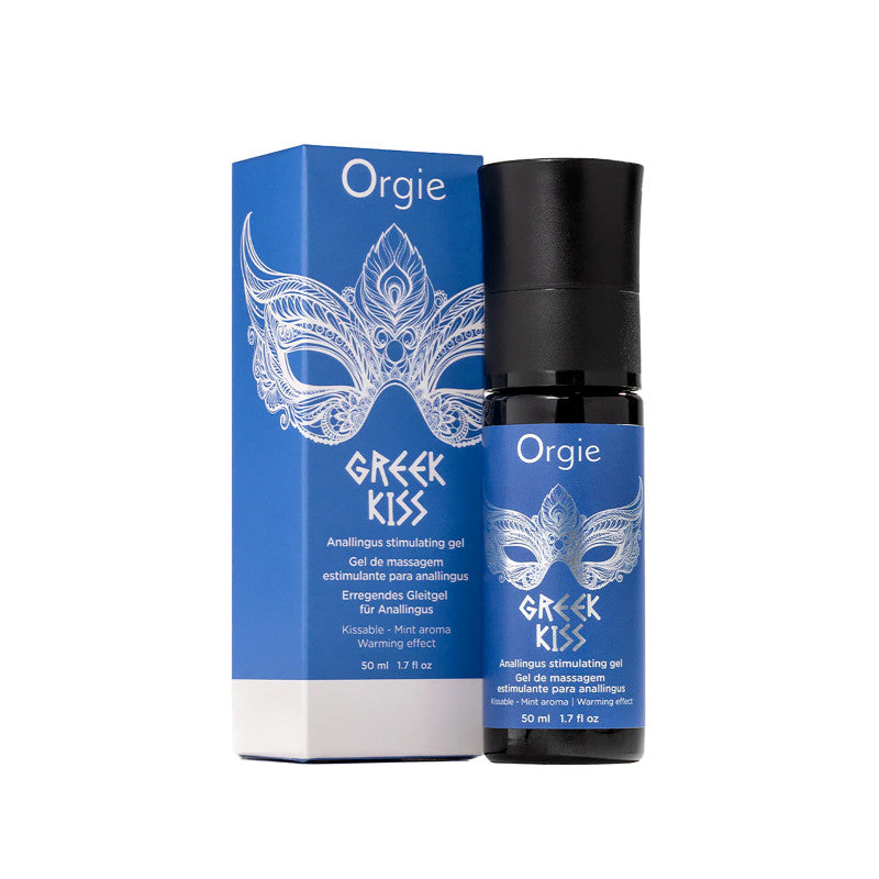 Orgie Greek Kiss – Gel stimulant pour anulingus, effet chaud froid, 50 ml – photo 1