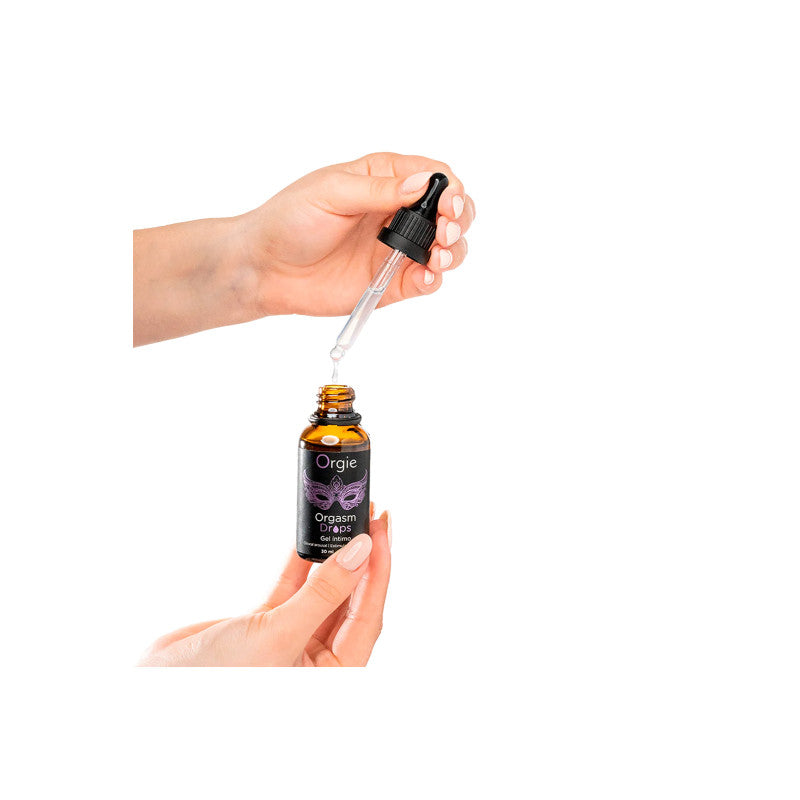 Orgie Orgasm Drops – Excitant clitoridien chaud froid, compte-gouttes 30 ml – photo 3