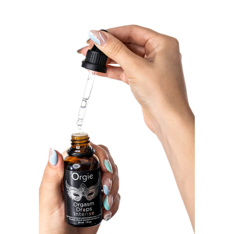 Orgie Orgasm Drops Intense – Excitant clitoridien pomme rouge, 30 ml – photo 3