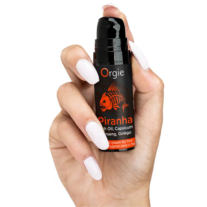Orgie Piranha – Crème stimulante pour homme, intensité 9/10, 15 ml – photo 3