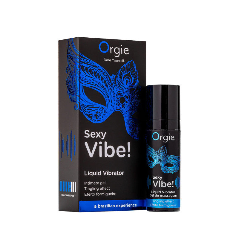 Orgie Sexy Vibe – Gel d’excitation vibrant unisexe, 15 ml – photo 1