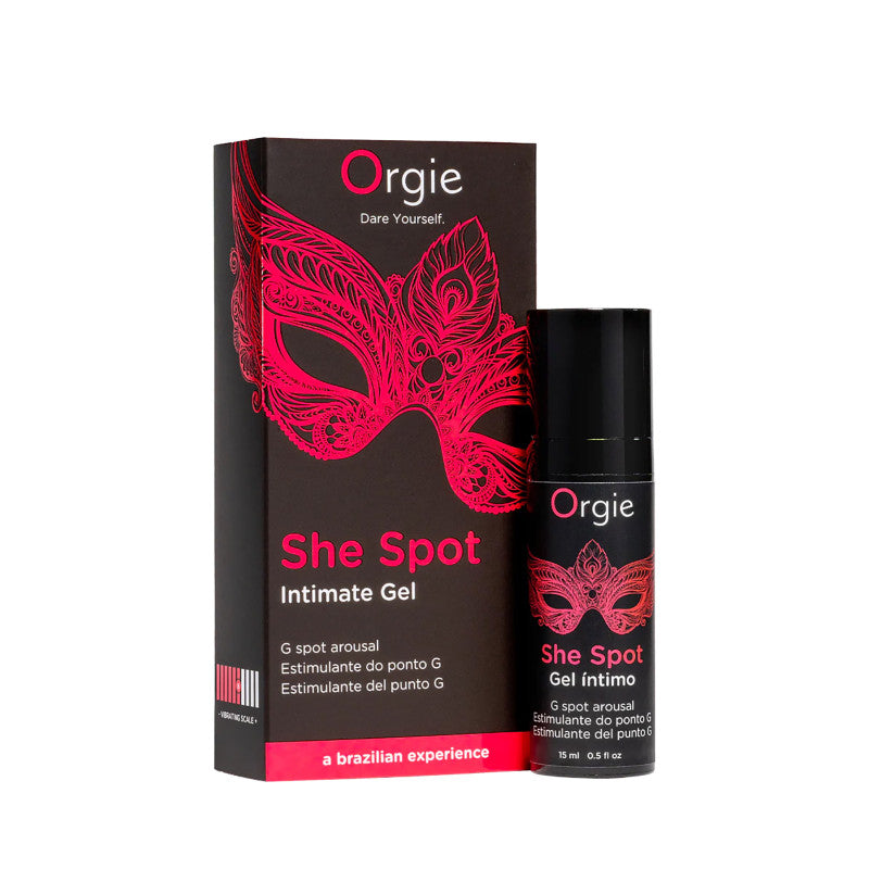Orgie She Spot – Gel intime excitant, effet chaud froid vibrant, 15 ml – photo 1
