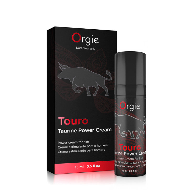 Orgie Touro – Crème stimulante pour homme, effet chauffant progressif, 15 ml – photo 1