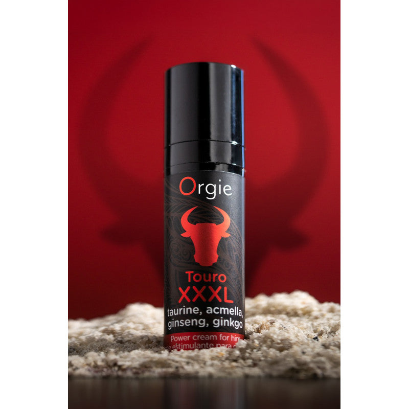 Orgie Touro XXXL – Crème stimulante pour homme, effet chauffant intense, 15 ml – photo 5