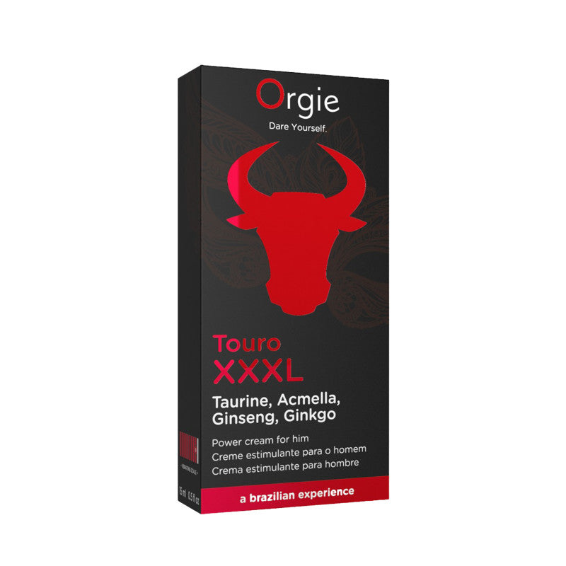 Orgie Touro XXXL – Crème stimulante pour homme, effet chauffant intense, 15 ml – photo 2