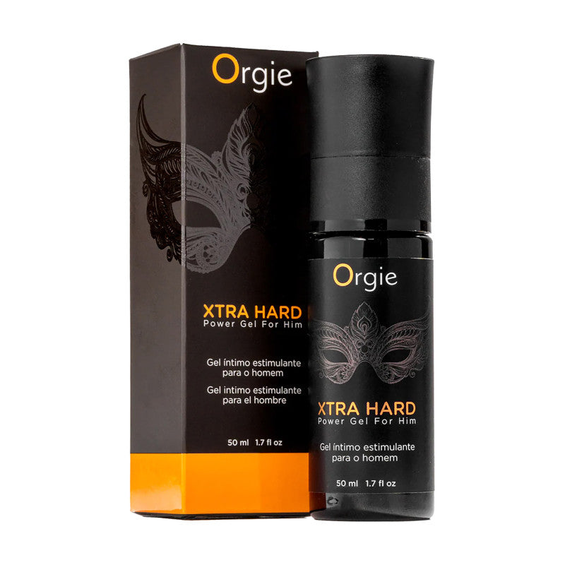 Orgie Xtra Hard – Gel stimulant pour homme au capsicum, flacon pompe 50 ml – photo 1
