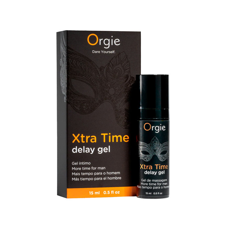 Orgie Xtra Time Delay Gel – Gel retardant pour homme, sans anesthésiant, 15 ml – photo 1