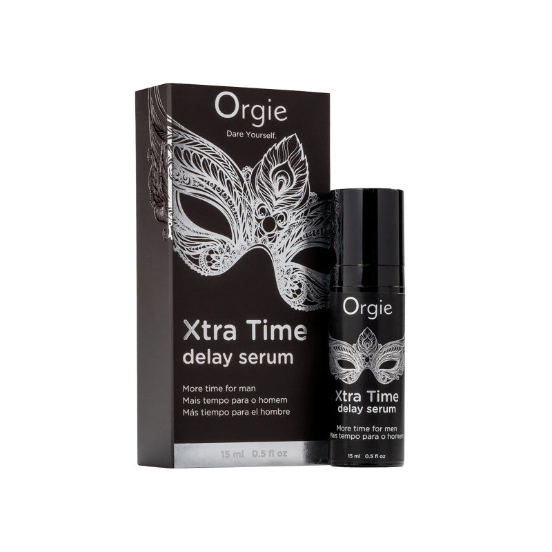 Orgie Xtra Time Delay Serum – Sérum retardant pour homme au silicone, 15 ml – photo 1