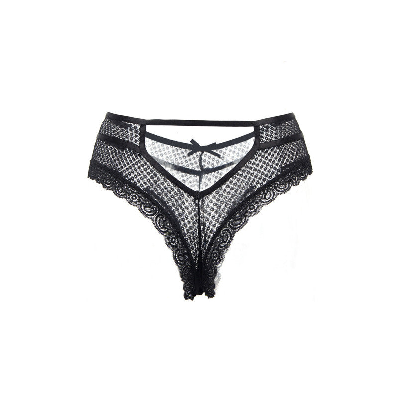 Paris Hollywood P5180 – Tanga en dentelle, coupe ajourée sur les reins – photo 5