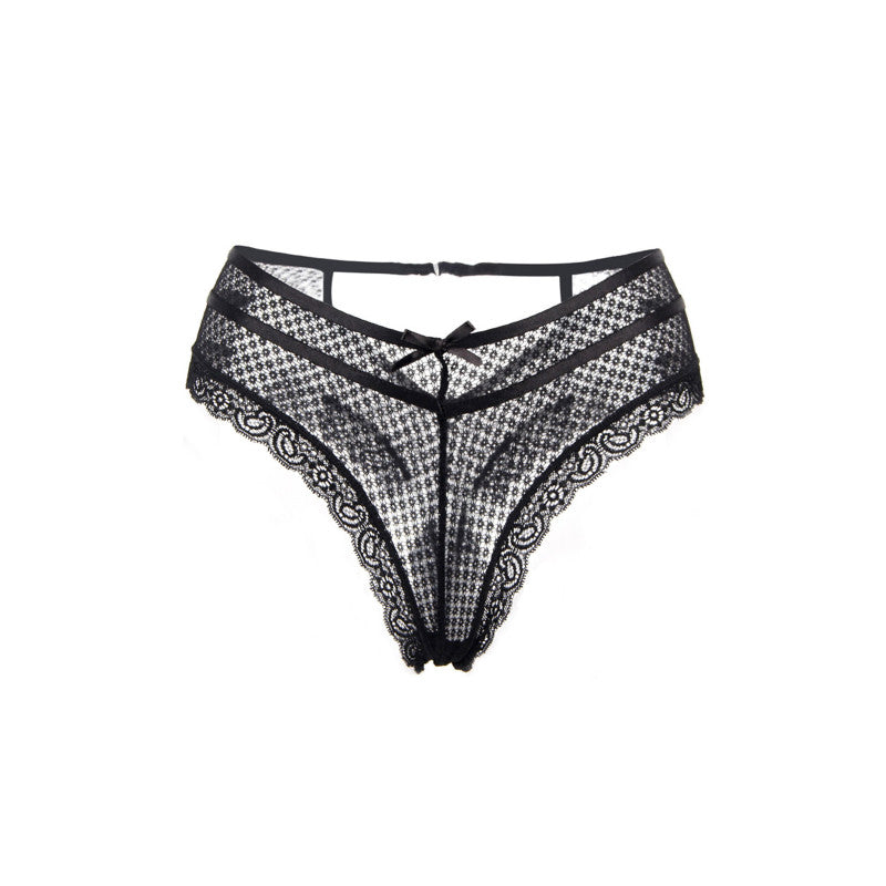 Paris Hollywood P5180 – Tanga en dentelle, coupe ajourée sur les reins – photo 4