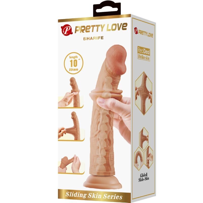 Pretty Love Sharife — Gode réaliste flexible 25 cm — image 6