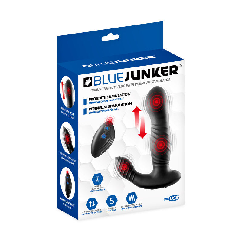 Blue Junker – Plug va-et-vient et stimulateur de périnée télécommandé – photo 2