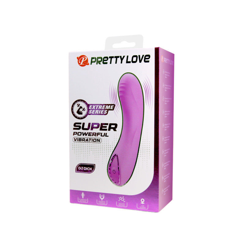 Pretty Love DJ Dick – Vibromasseur point G en silicone, recharge magnétique – photo 2